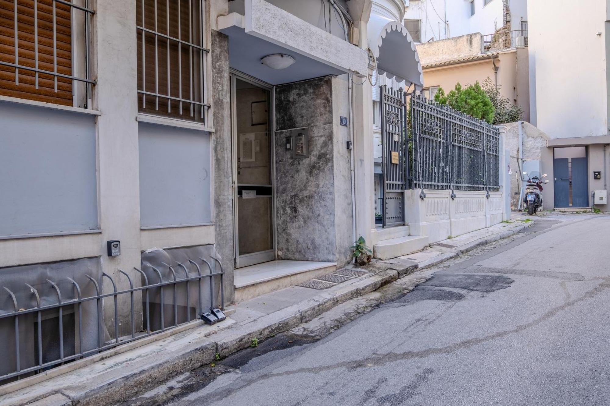 Sleek Plaka Retreat - Heart Of Athens Apartment ภายนอก รูปภาพ